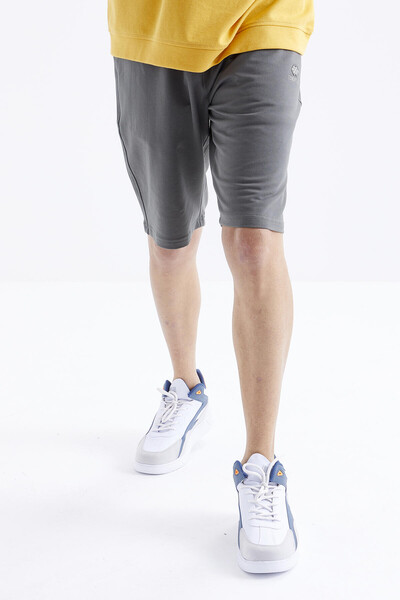 Tommylife Toptan Çağla Bağcıklı Standart Kalıp Basic Erkek Şort - 81212 - 4