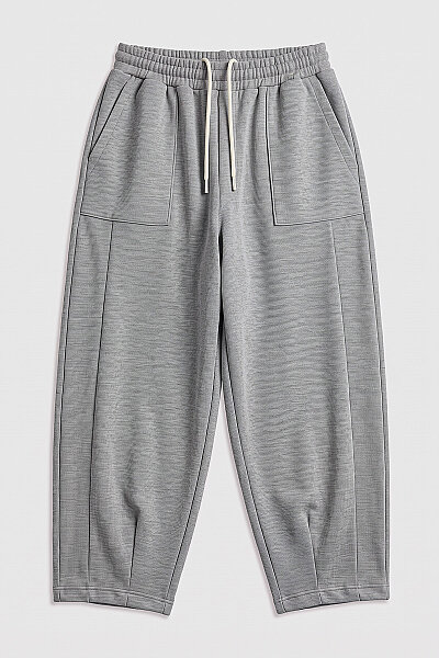 Tommylife Toptan Gri Melanj Balon Fit Erkek Eşofman Alt - 82205 - 4