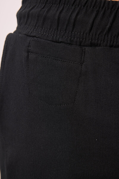 Tommylife Toptan Standart Fit Dokuma Hafif Esnek Chino Erkek Pantolon 82177 Siyah - Thumbnail