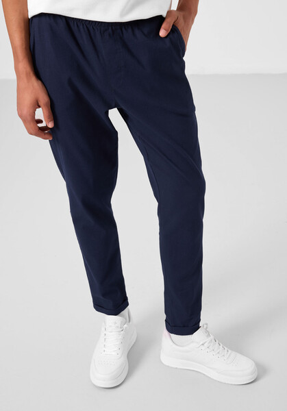 Tommylife Toptan Standart Fit Dokuma Hafif Esnek Chino Erkek Pantolon 82178 Lacivert - Thumbnail