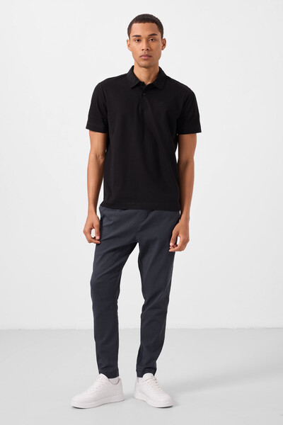 Tommylife Toptan Standart Fit Dokuma Hafif Esnek Chino Erkek Pantolon 82180 Gri - Thumbnail