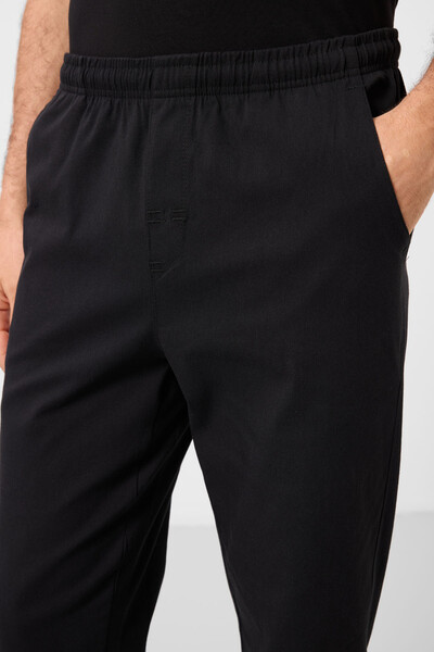 Tommylife Toptan Standart Fit Dokuma Hafif Esnek Chino Erkek Pantolon 82180 Siyah - Thumbnail