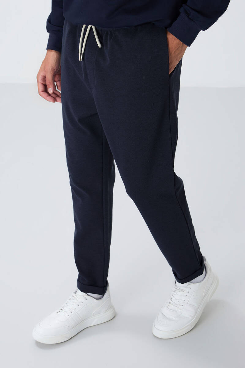 TOMMYLIFE - Tommylife Toptan Standart Kalıp Erkek Eşofman Altı 82154 Parlament
