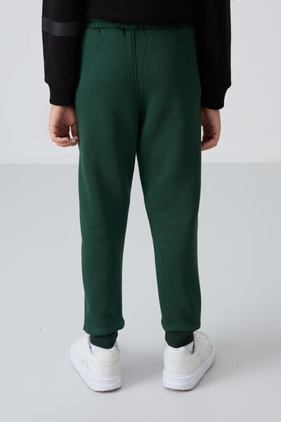 Tommylife Wholesale 7-15 Age Jogger Standard Fit Boys' Sweatpants 11224 Pine Green - Thumbnail