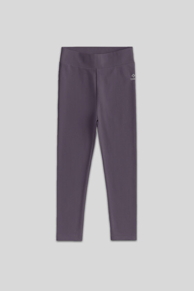 Tommylife Wholesale Amethyst High Waisted Skinny Leg Girl's Leggings - 75047 - Thumbnail