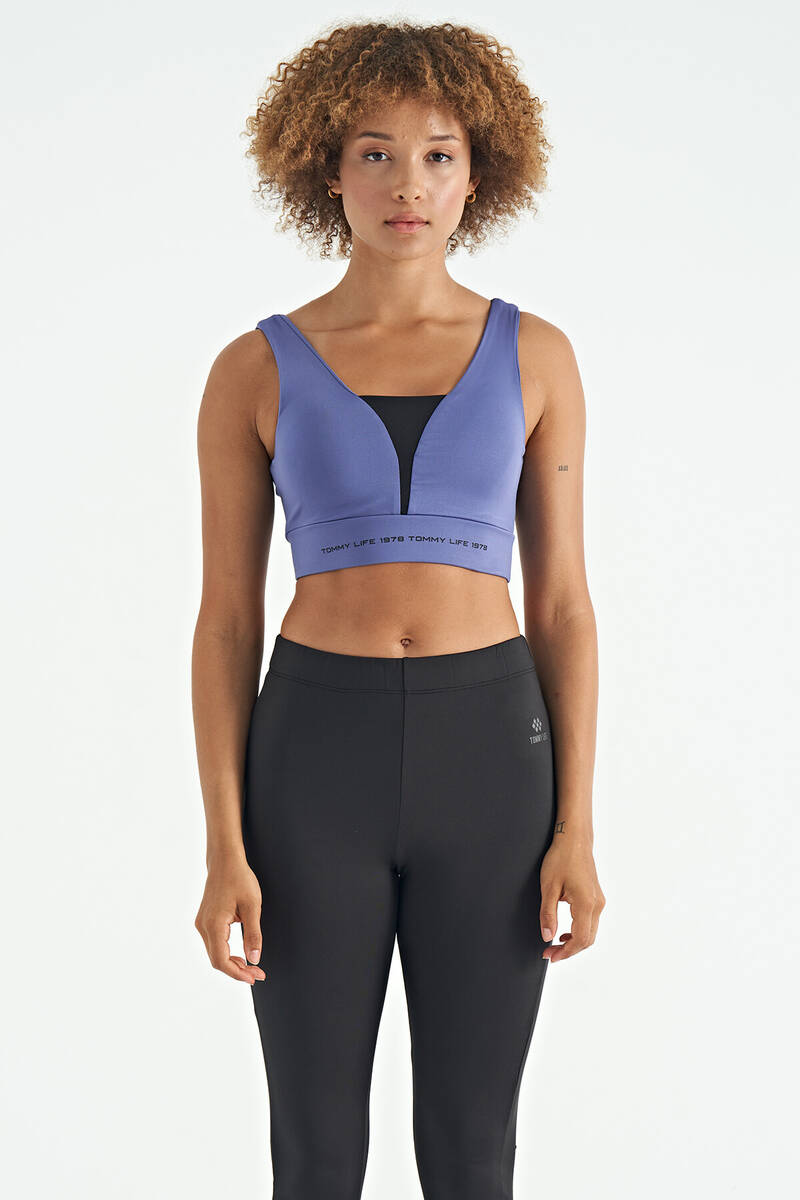 TOMMYLIFE - Tommylife Wholesale Amethyst Slim Fit Women's Bustier - 97271