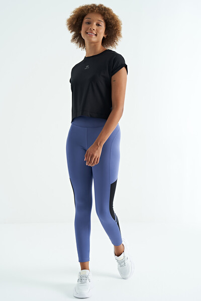 Tommylife Wholesale Amethyst Slim Fit Women's Leggings - 94637 - Thumbnail