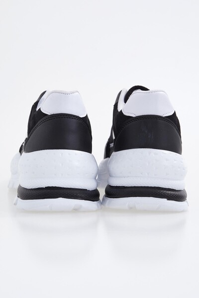 Tommylife Wholesale Black Daily Women's Sneakers - 89077 - Thumbnail