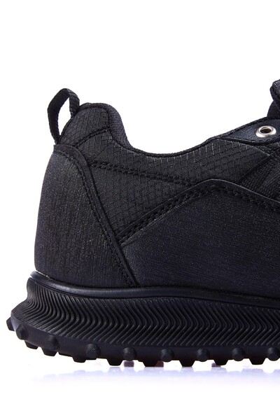 Tommylife Wholesale Black Faux Leather Men's Sneakers - 89114 - Thumbnail