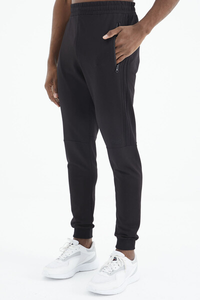 Tommylife Wholesale Black Gavin Jogger Men's Sweatpants - 82115 - Thumbnail