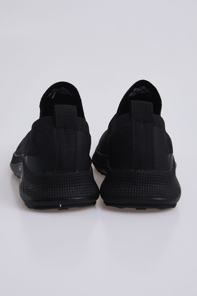 Tommylife Wholesale Black Laceless Women's Sneakers - 89207 - Thumbnail