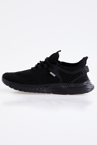 Tommylife Wholesale Black Men's Sneakers - 89100 - Thumbnail