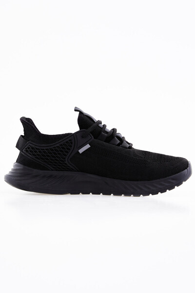 Tommylife Wholesale Black Men's Sneakers - 89100 - Thumbnail