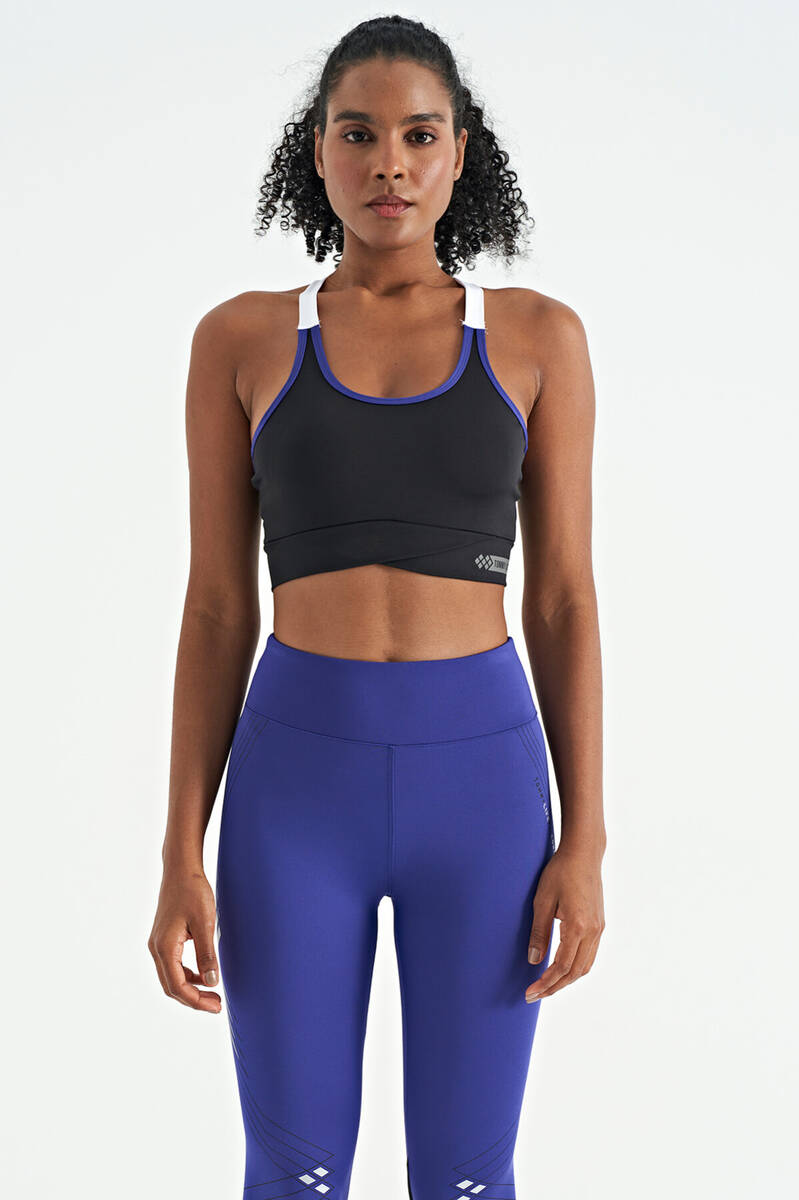 TOMMYLIFE - Tommylife Wholesale Black Slim Fit Women's Bustier - 97254