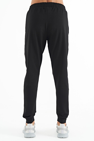 Tommylife Wholesale Black Standard Fit Men's Jogger Sweatpants - 84958 - Thumbnail