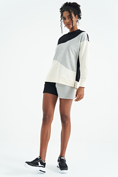 Tommylife Wholesale Black Standard Fit Women's Shorts - 02155 - Thumbnail
