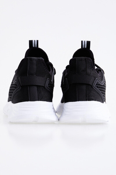 Tommylife Wholesale Black - White Men's Sneakers - 89100 - Thumbnail