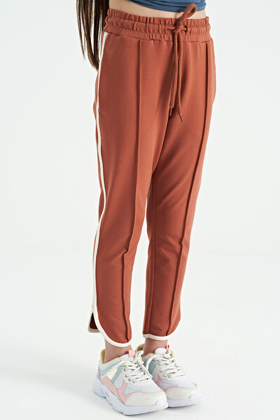 Tommylife Wholesale Cinnamon Laced Girls Sweatpants - 75124 - Thumbnail