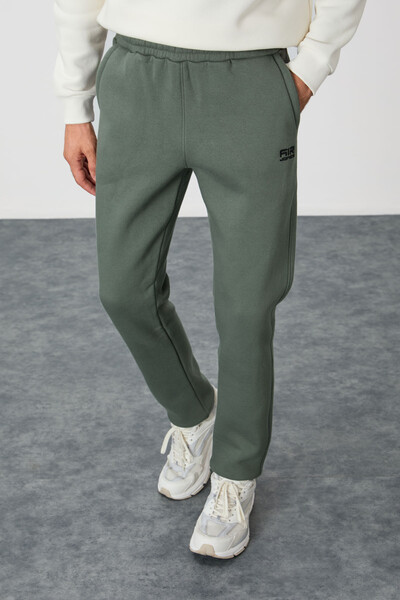 Tommylife Wholesale Colin Standard Fit Men's Sweatpants 84941 Khaki - Thumbnail