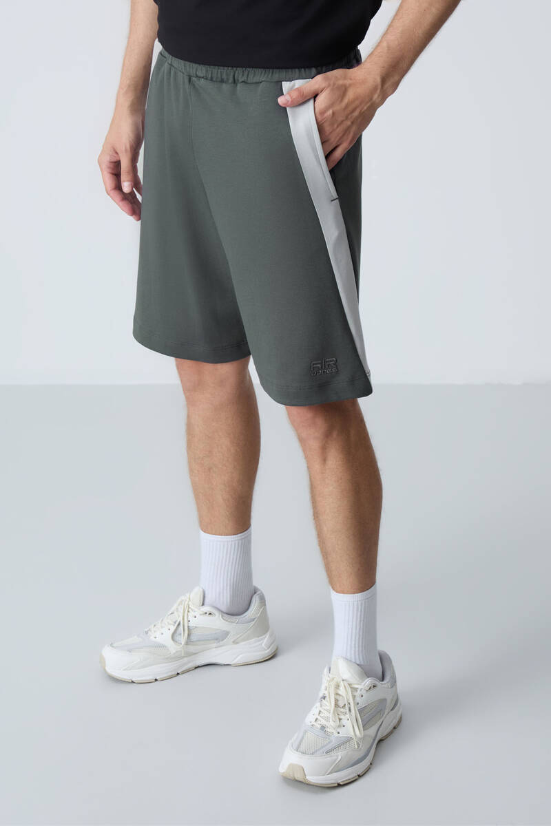 TommyLife - Tommylife Wholesale Comfort Fit Basic Men's Shorts 81280 Khaki