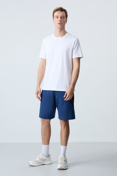 Tommylife Wholesale Comfort Fit Basic Men's Shorts 81281 Parliament - Thumbnail