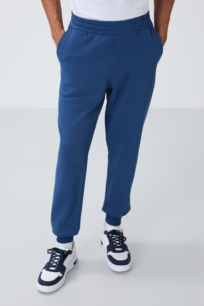 Tommylife Wholesale Comfort Fit Basic Men's Tracksuit Set 85262 Parliament - Thumbnail