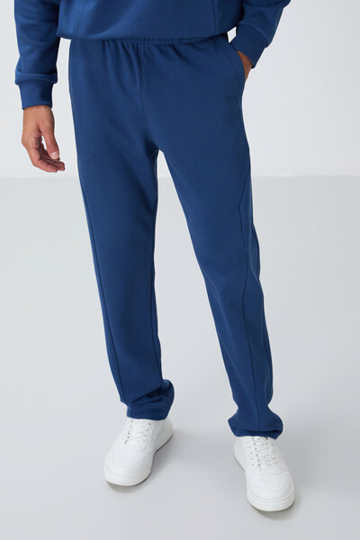 Tommylife Wholesale Comfort Fit Basic Men's Tracksuit Set 85263 Parliament - Thumbnail