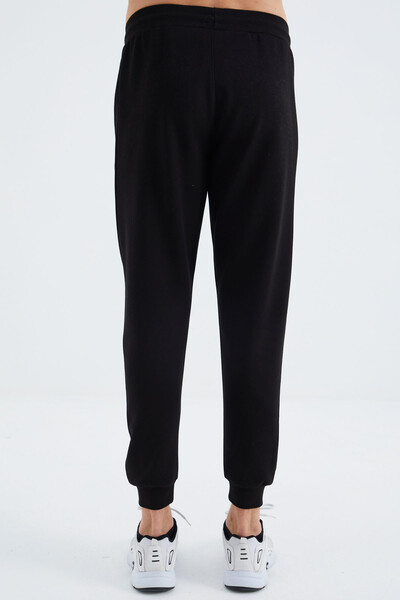 Tommylife Wholesale Comfort Fit Jogger Men's Sweatpants 82110 Black - Thumbnail