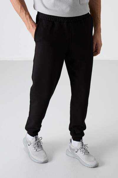 Tommylife Wholesale Comfort Fit Jogger Men's Sweatpants 84999 Black - Thumbnail