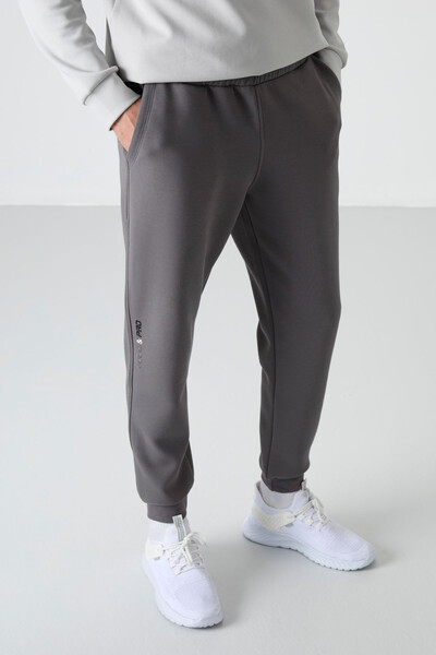 Tommylife Wholesale Comfort Fit Jogger Men's Sweatpants 84999 Dark Gray - Thumbnail