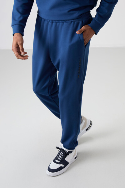 Tommylife Wholesale Comfort Fit Printed Men's Tracksuit Set 85253 Parliament - Thumbnail