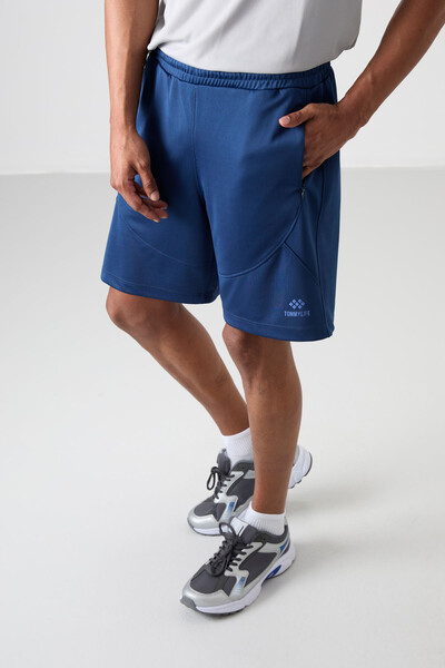 Tommylife Wholesale Comfy Basic Men's Shorts 81271 Parliament - Thumbnail