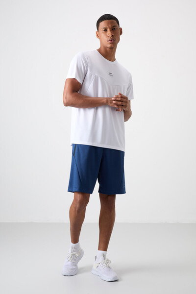 Tommylife Wholesale Comfy Basic Men's Shorts 81273 Parliament - Thumbnail