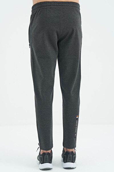 Tommylife Wholesale Cory Standard Fit Men's Sweatpants 84945 Anthracite Melange - Thumbnail