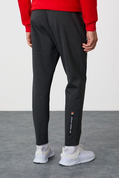 Tommylife Wholesale Cory Standard Fit Men's Sweatpants 84945 Anthracite Melange - Thumbnail