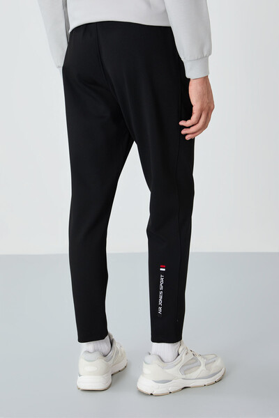 Tommylife Wholesale Cory Standard Fit Men's Sweatpants 84945 Black - Thumbnail