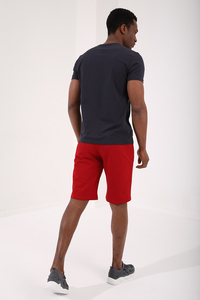 Tommylife Wholesale Crew Neck Standard Fit Basic Men's T-Shirt 87911 Anthracite - 9