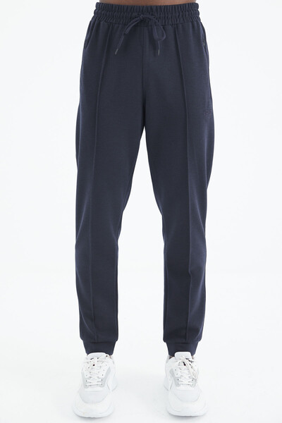 Tommylife Wholesale Darian Standard Fit Men's Jogger Sweatpants 82113 Navy Blue - Thumbnail