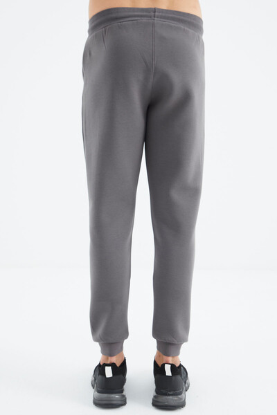 Tommylife Wholesale Dark Gray Jogger Men's Sweatpants - 82104 - Thumbnail