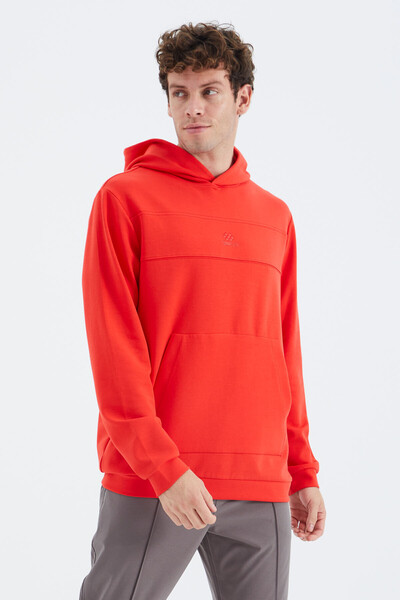 Tommylife Wholesale Fiesta Hooded Relaxed Fit Men's Sweatshirt - 88277 - Thumbnail