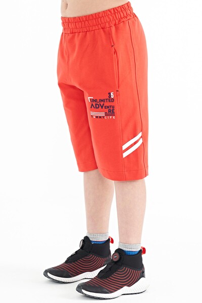 Tommylife Wholesale Fiesta Laced Standard Fit Boys' Shorts - 11124 - Thumbnail