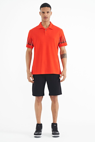 Tommylife Wholesale Fiesta Polo Neck Standard Fit Men's T-Shirt - 88240 - Thumbnail