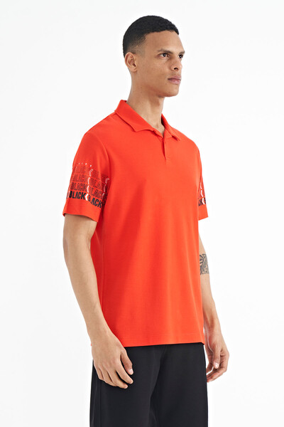 Tommylife Wholesale Fiesta Polo Neck Standard Fit Men's T-Shirt - 88240 - Thumbnail