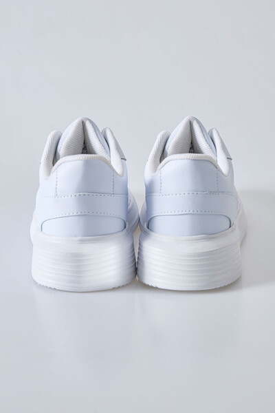 Tommylife Wholesale High-Top Men's Casual Sneakers 89125 White - Thumbnail