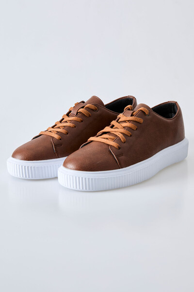 Tommylife Wholesale High-Top Men's Casual Sneakers 89129 Ginger - Thumbnail