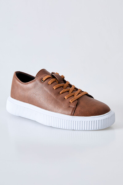 Tommylife Wholesale High-Top Men's Casual Sneakers 89129 Ginger - Thumbnail