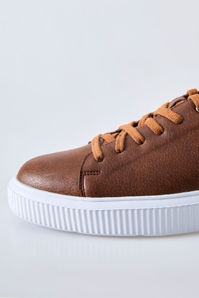 Tommylife Wholesale High-Top Men's Casual Sneakers 89129 Ginger - Thumbnail