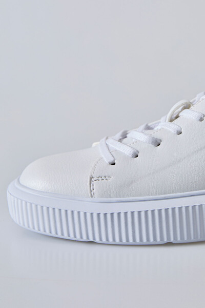 Tommylife Wholesale High-Top Men's Casual Sneakers 89129 White - Thumbnail