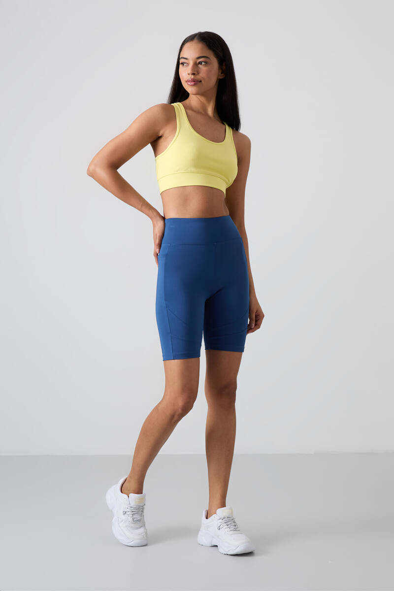 TOMMYLIFE - Tommylife Wholesale High Waist Biker Women's Leggings 91012 Parliament