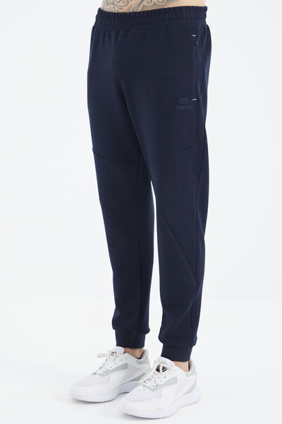 Tommylife Wholesale Indigo Relaxed Fit Men's Sweatpants - 82100 - Thumbnail